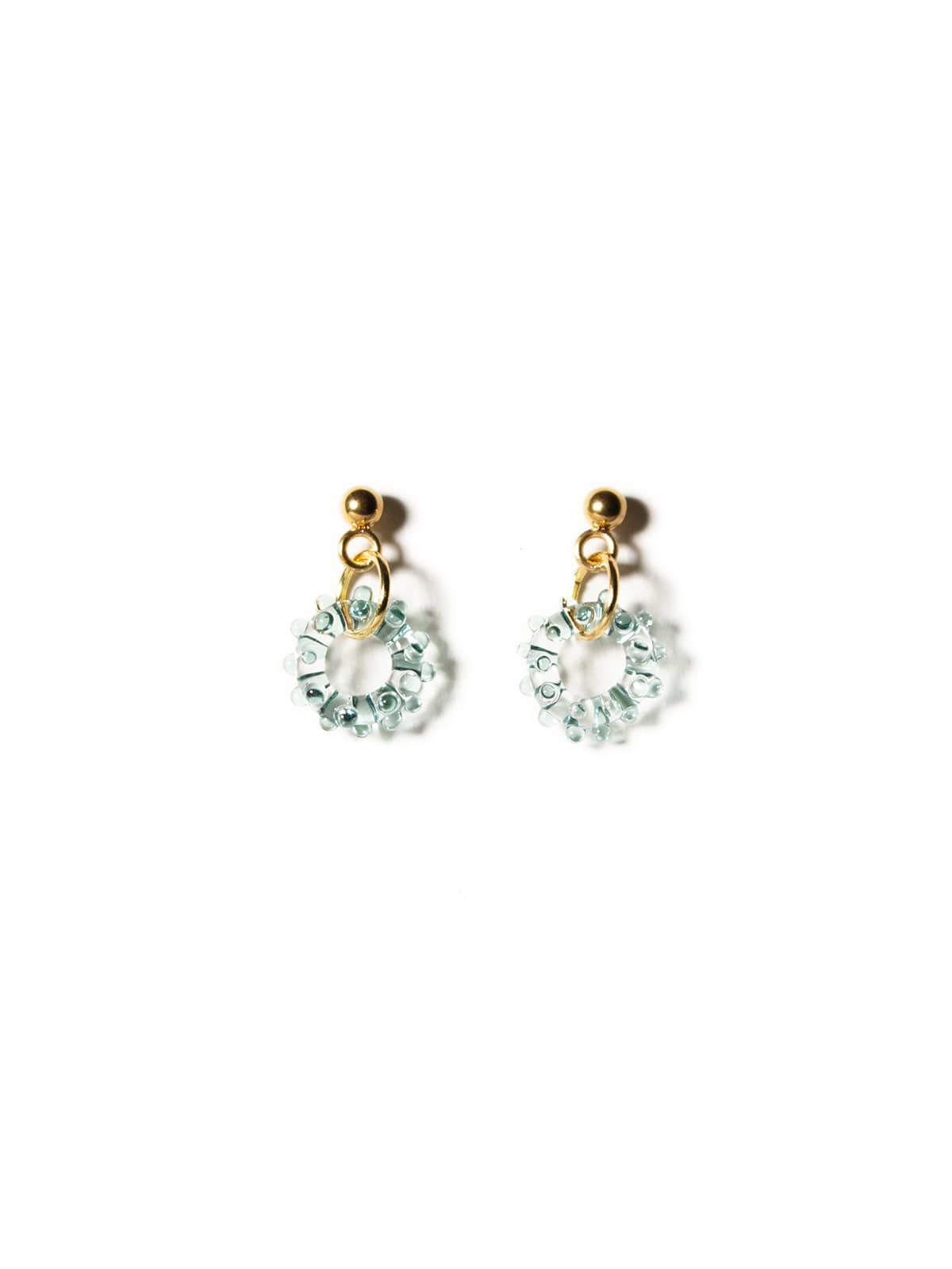 MIST Earrings - Small Mint — 1