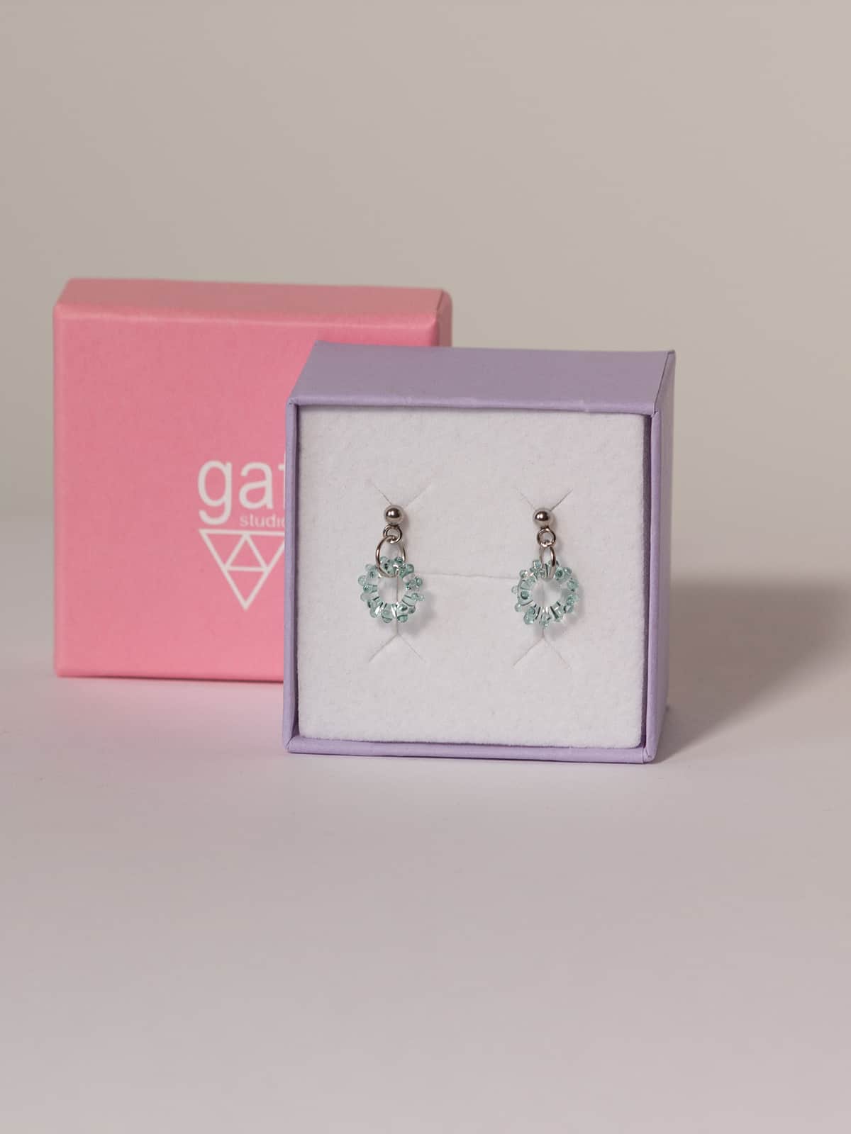 MIST Earrings - Small Mint — 3