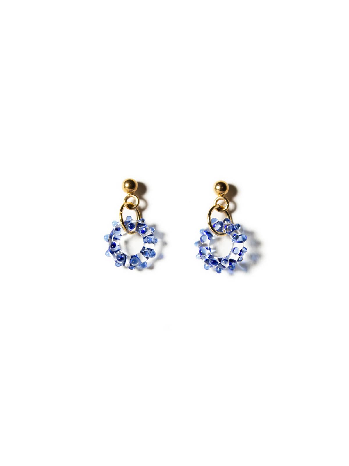 MIST Earrings - Small Blue — 1