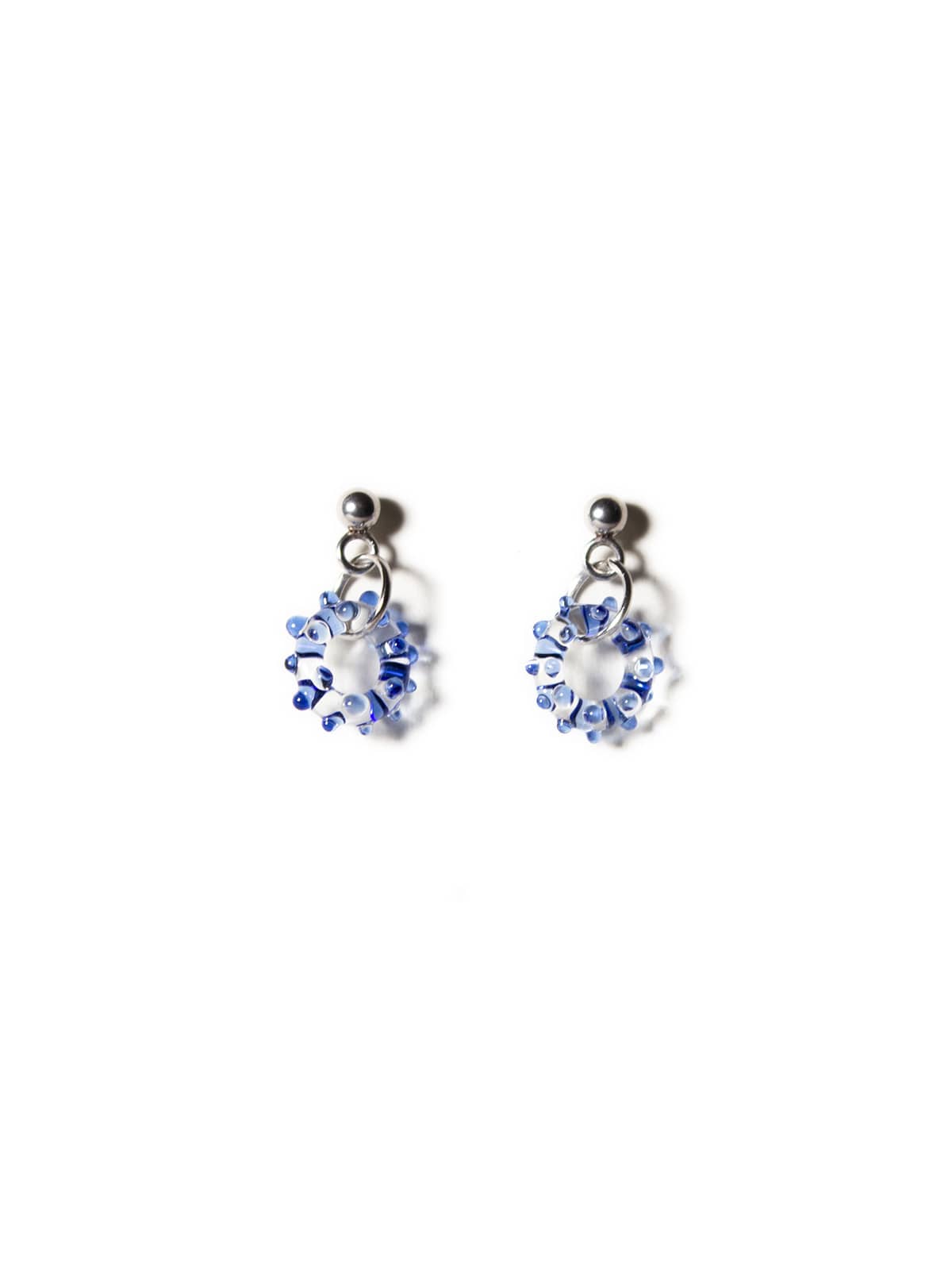 MIST Earrings - Small Blue — 4