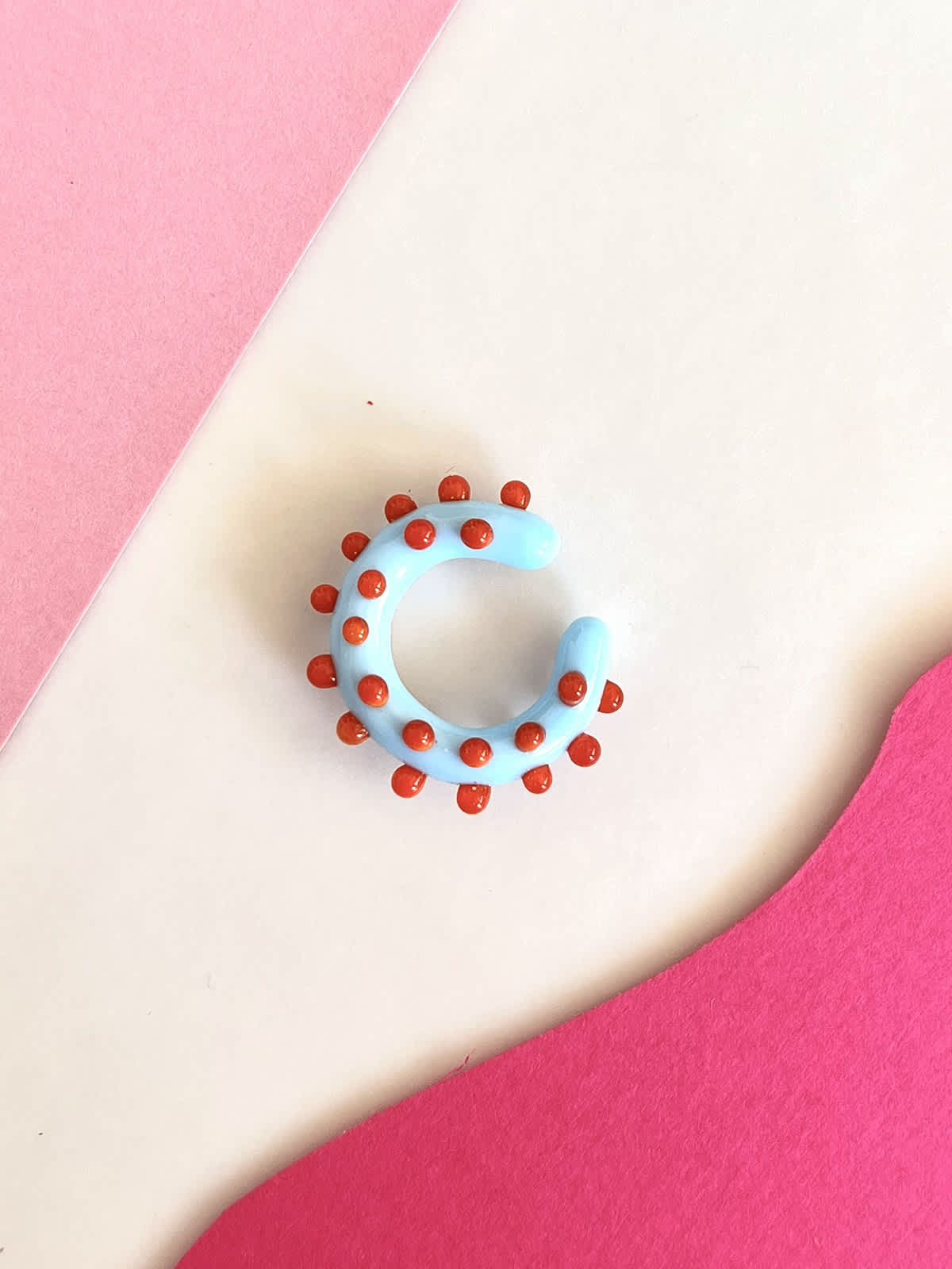 Pixie Ear Cuff - Blue-Orange — 1