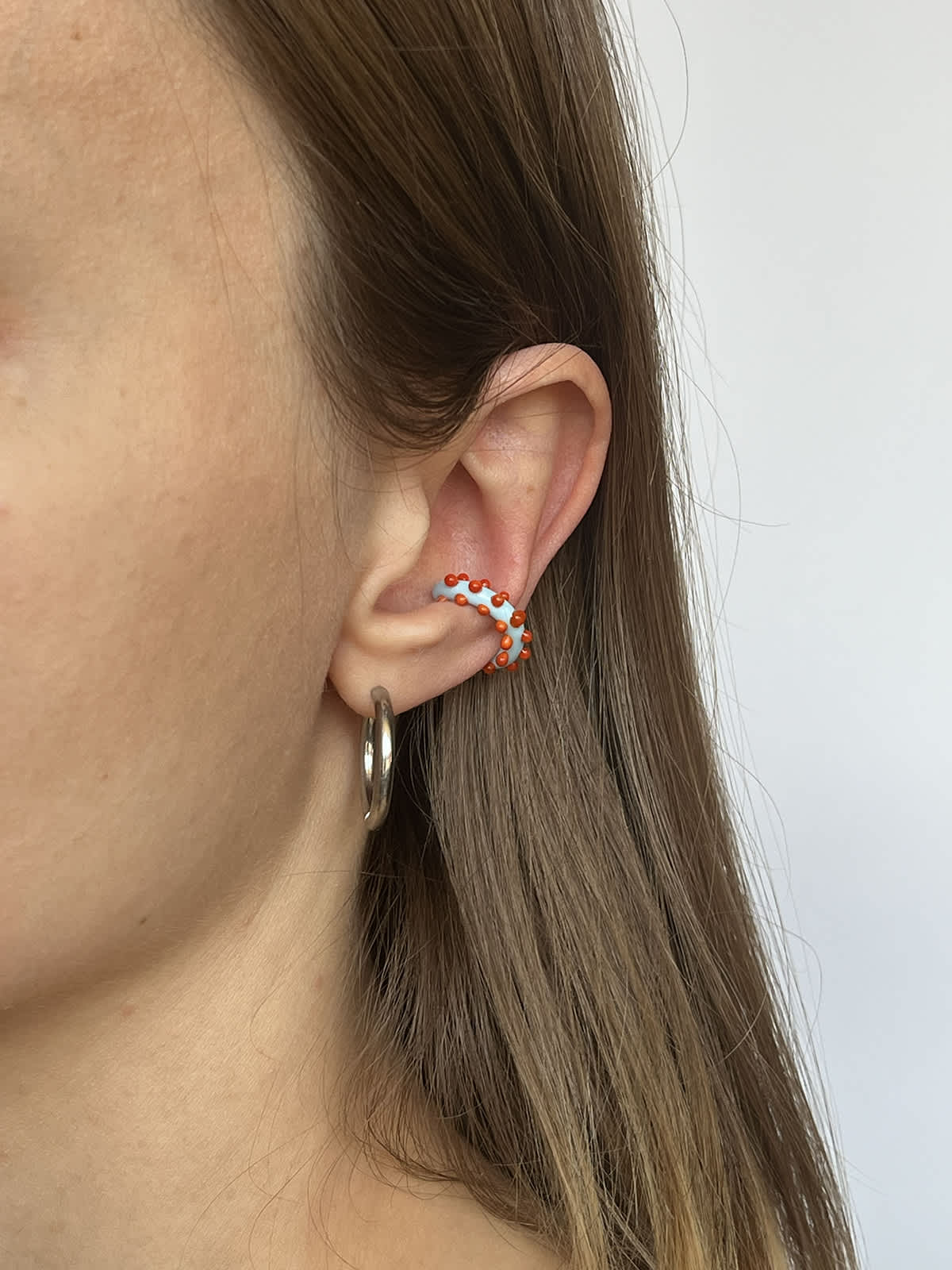 Pixie Ear Cuff - Blue-Orange — 3