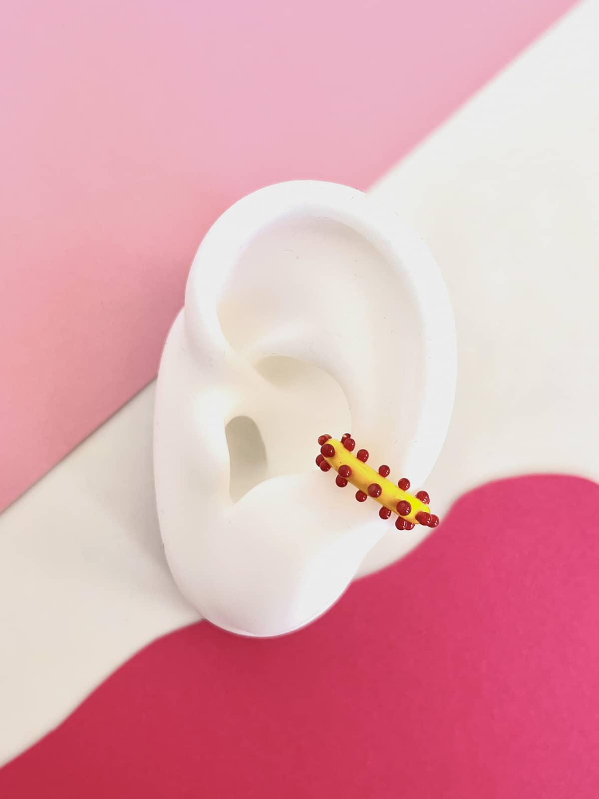 Pixie Ear Cuff - Yellow-Red — 2