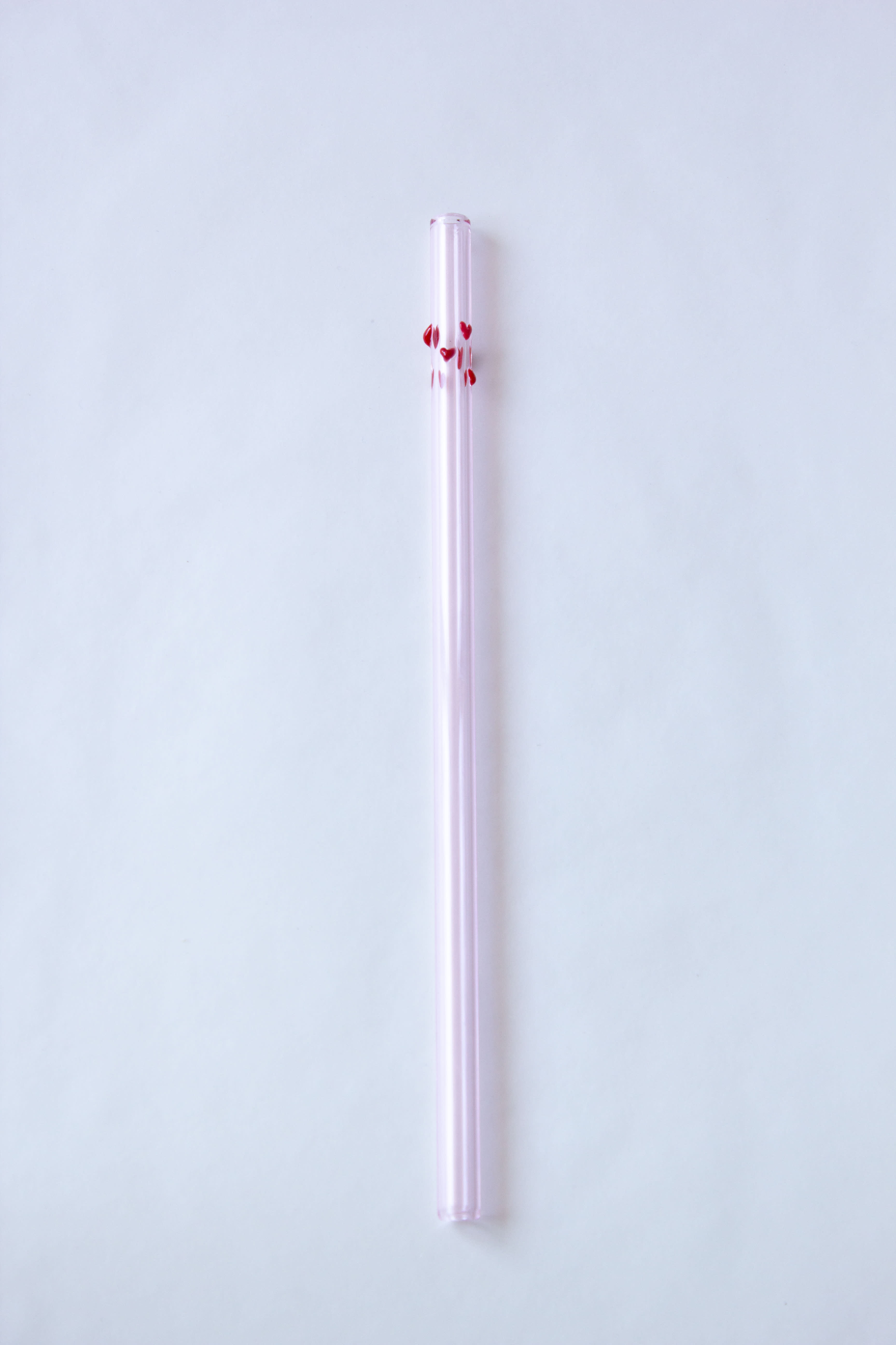 SIP Glass Straw - Pink Hearts — 3