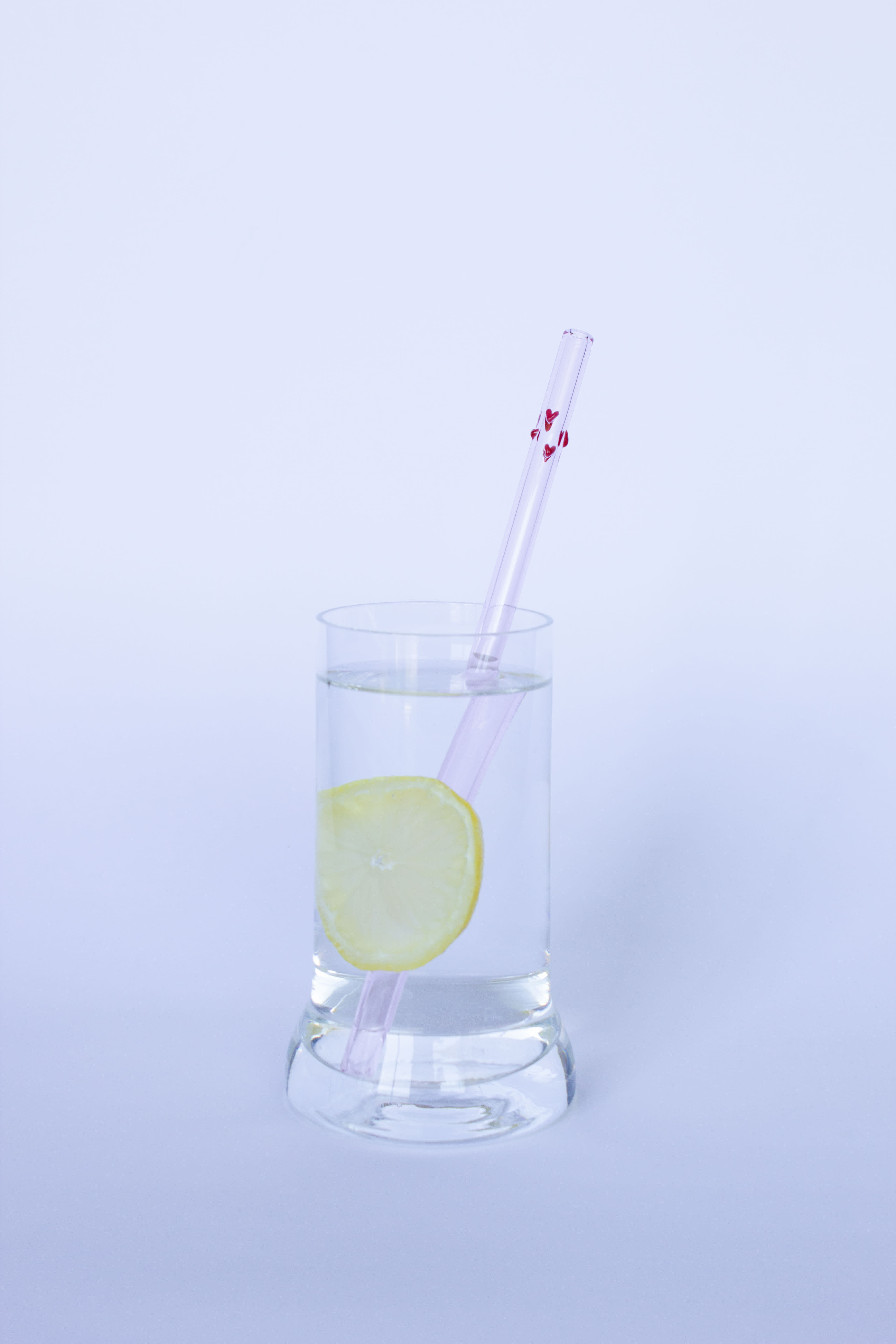 SIP Glass Straw - Pink Hearts — 4