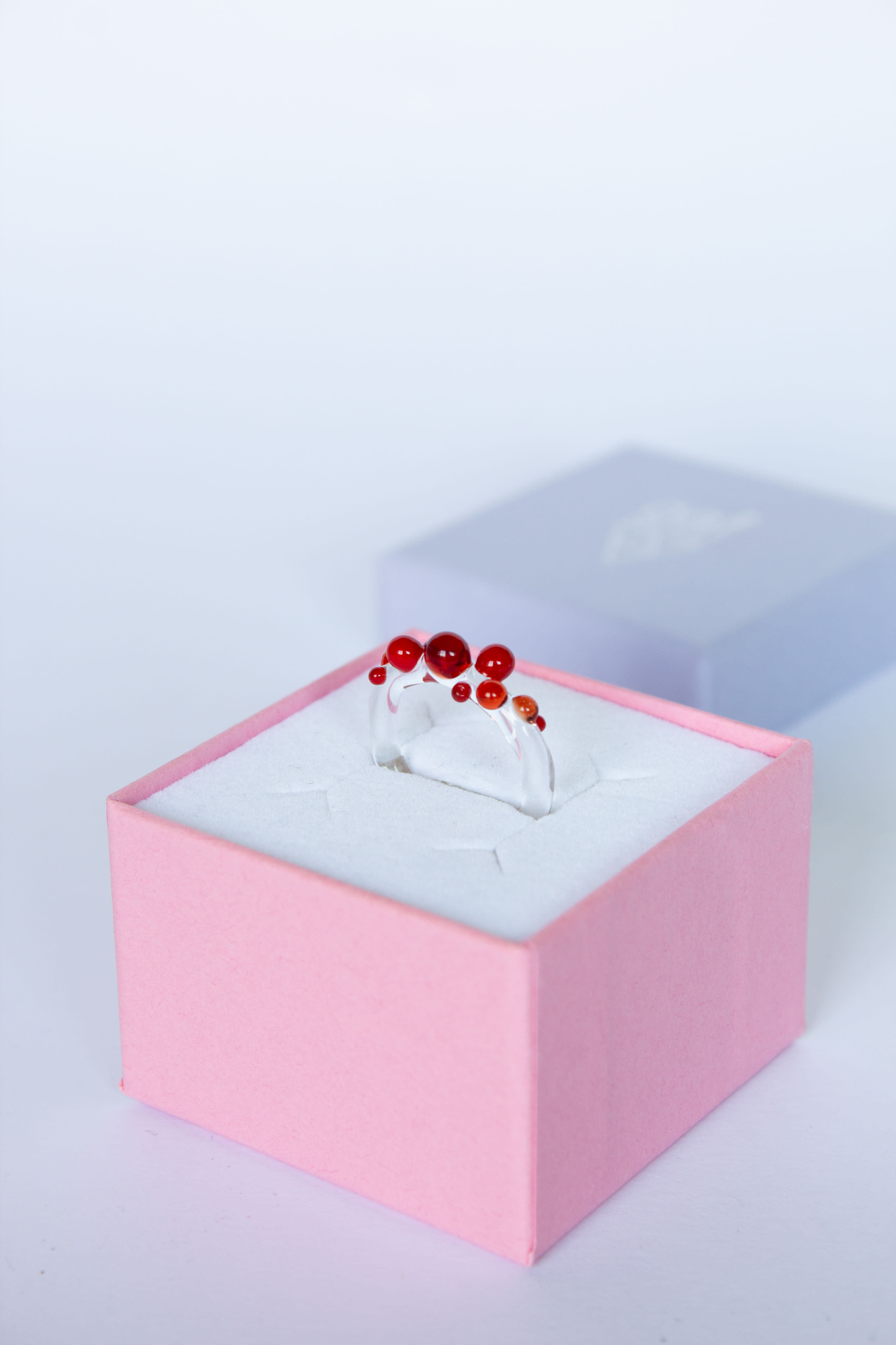 Bubble Ring - Red — 1