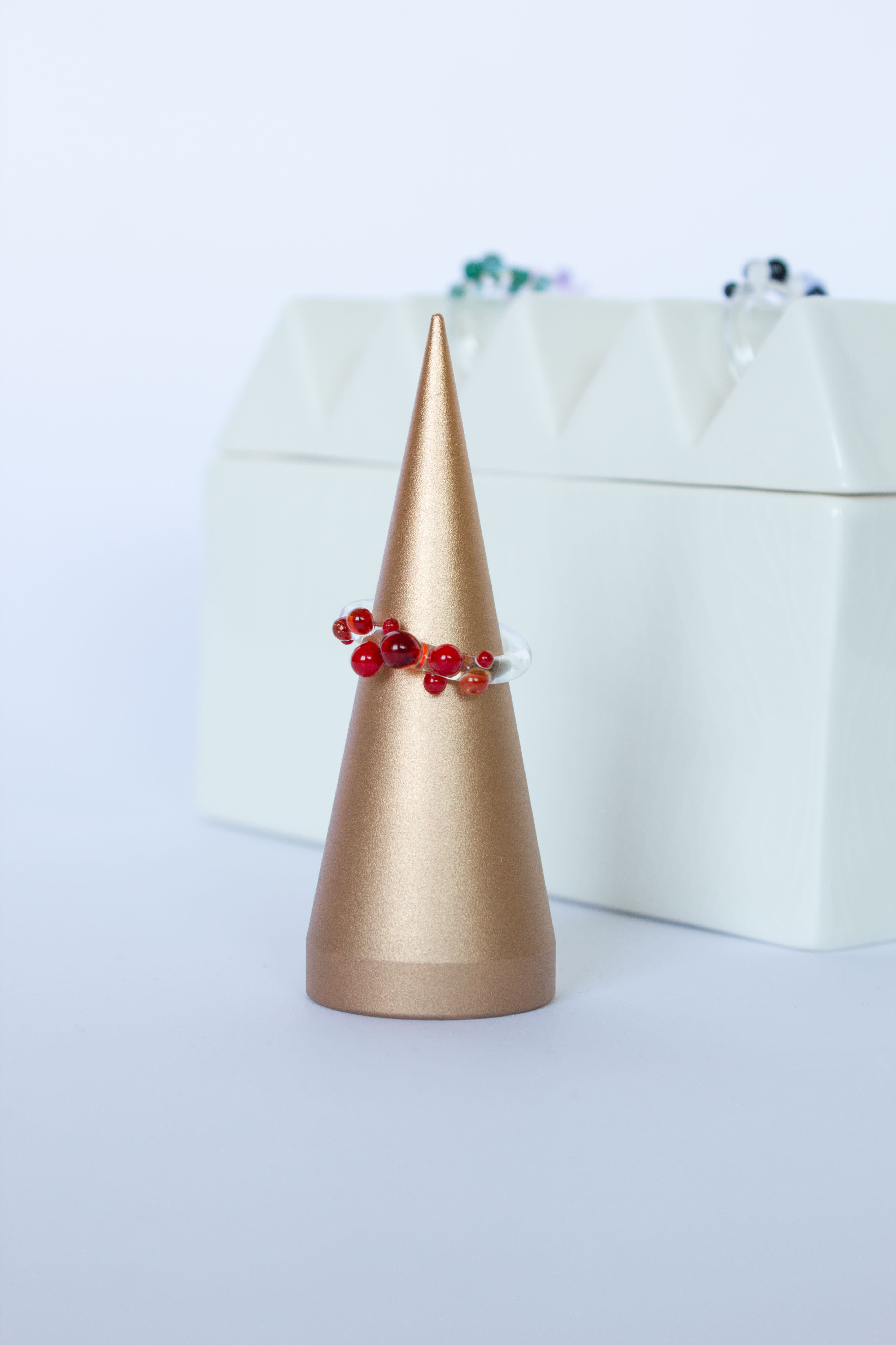 Bubble Ring - Red — 3