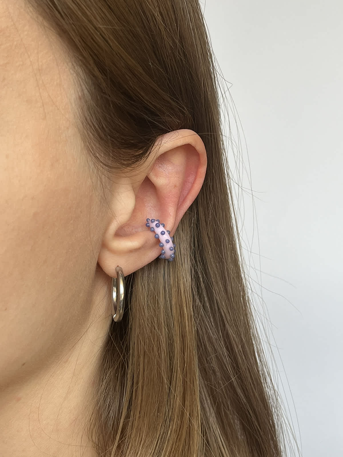 Pixie Earring - Pink and Blue — 3