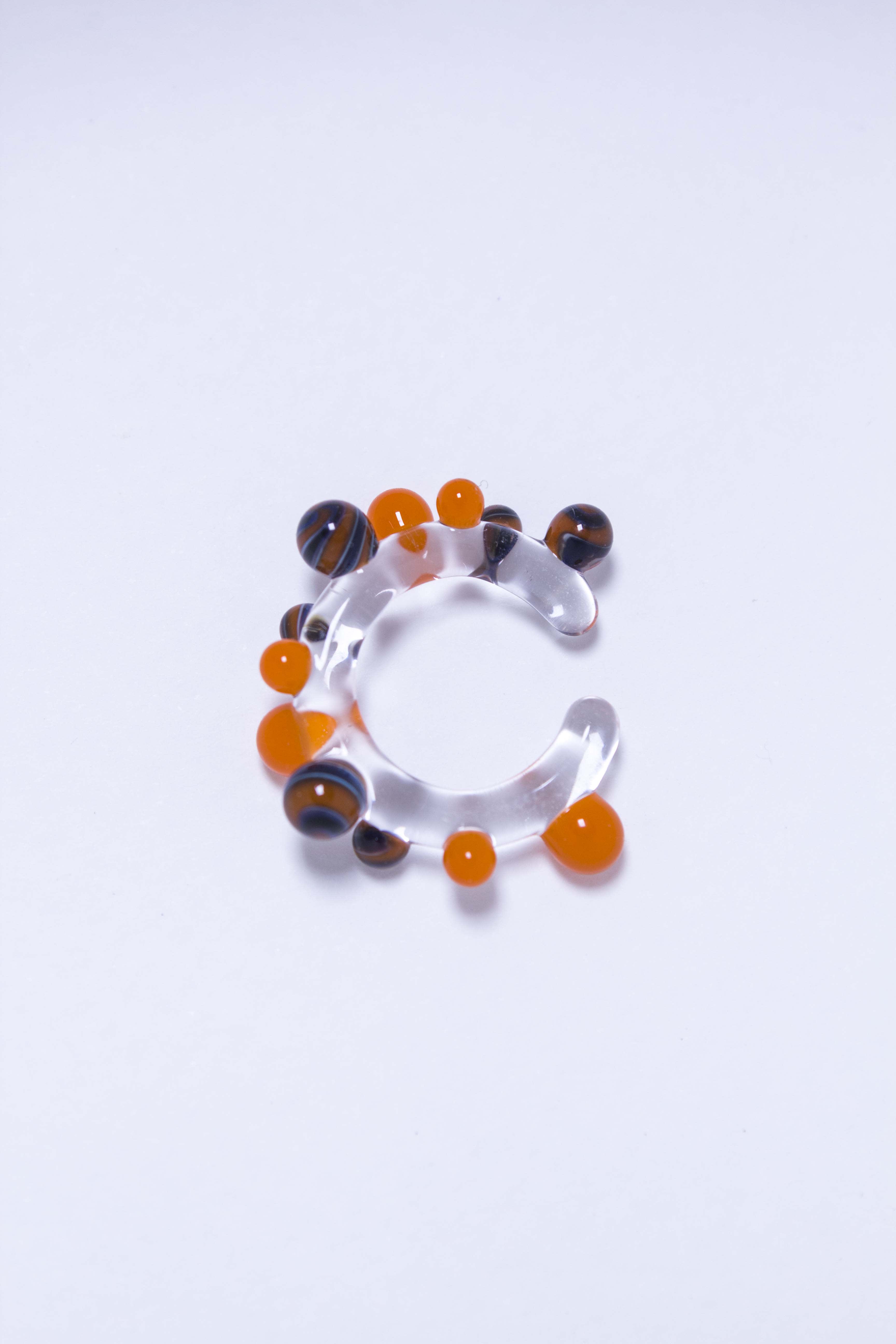 Bubble Earring - Orange — 1