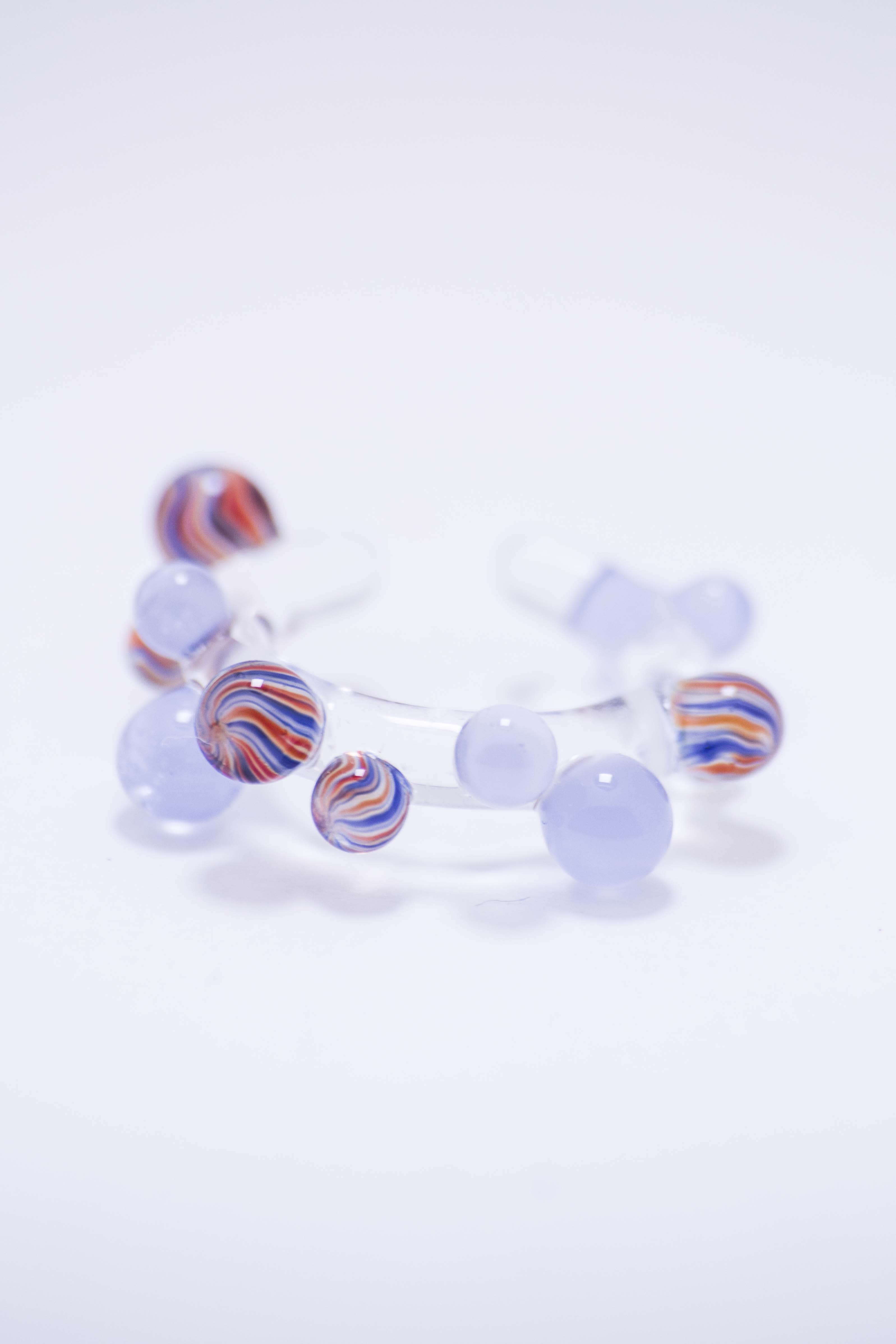 Nausznica Bubble - błękitny mix — 3