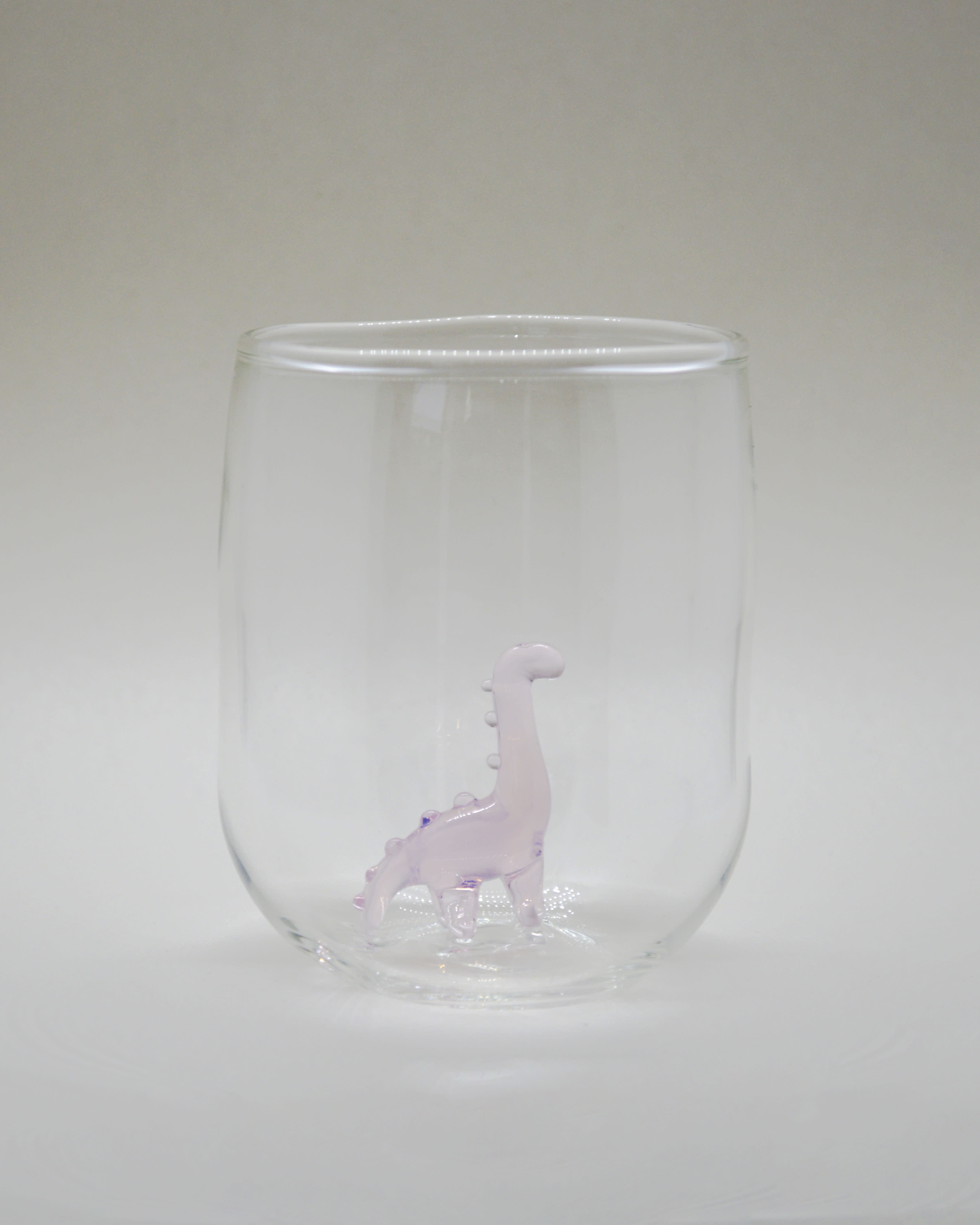 Dino Pink Glass — 1