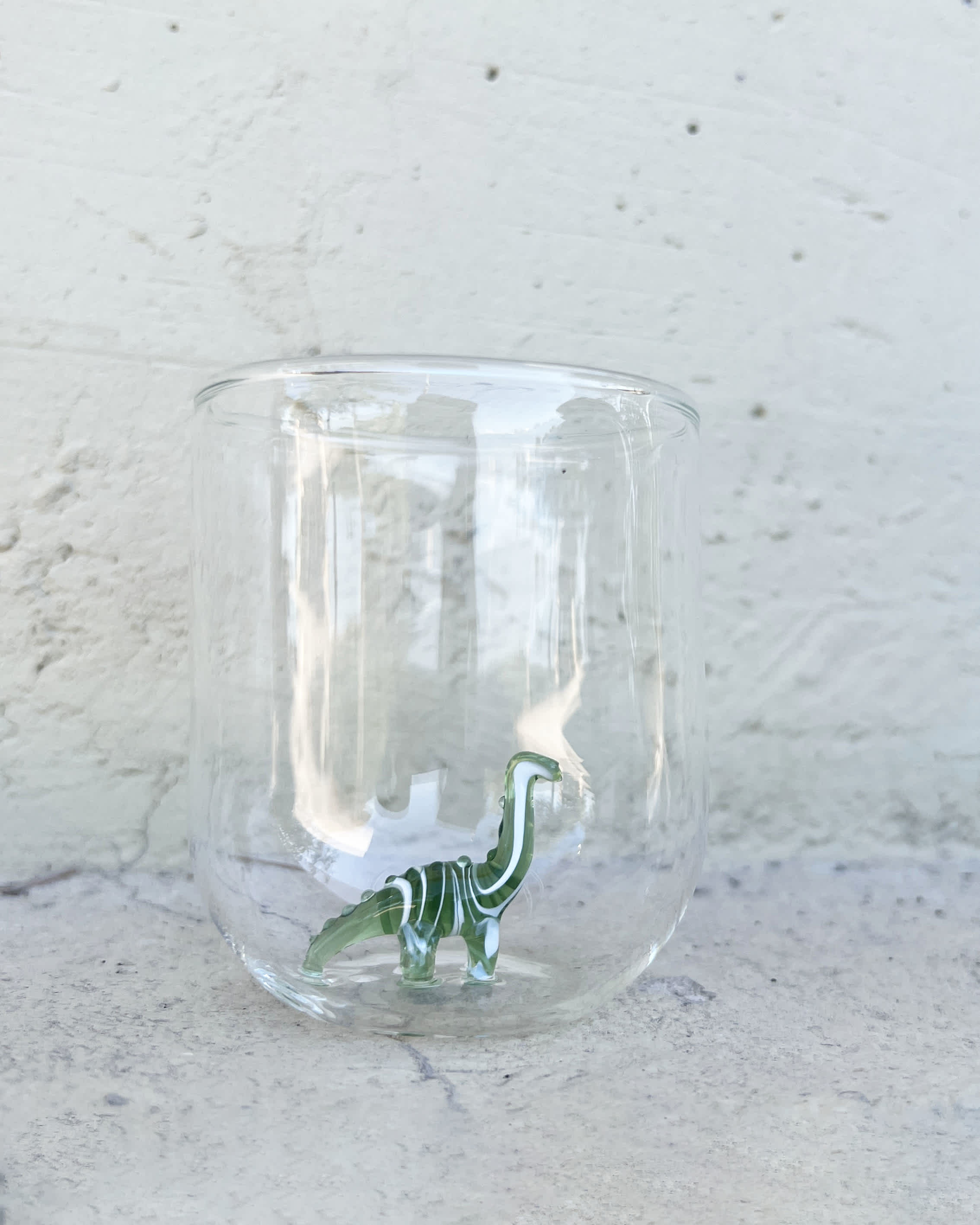 Glass Dino Green — 3