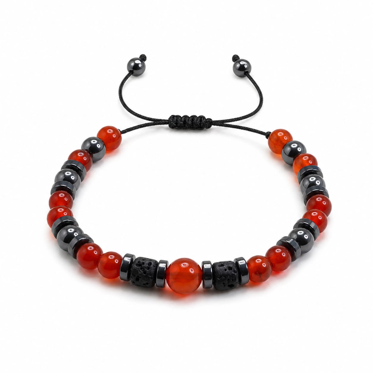 Aura of the Starry Garden – Hematite and Carnelian — 1