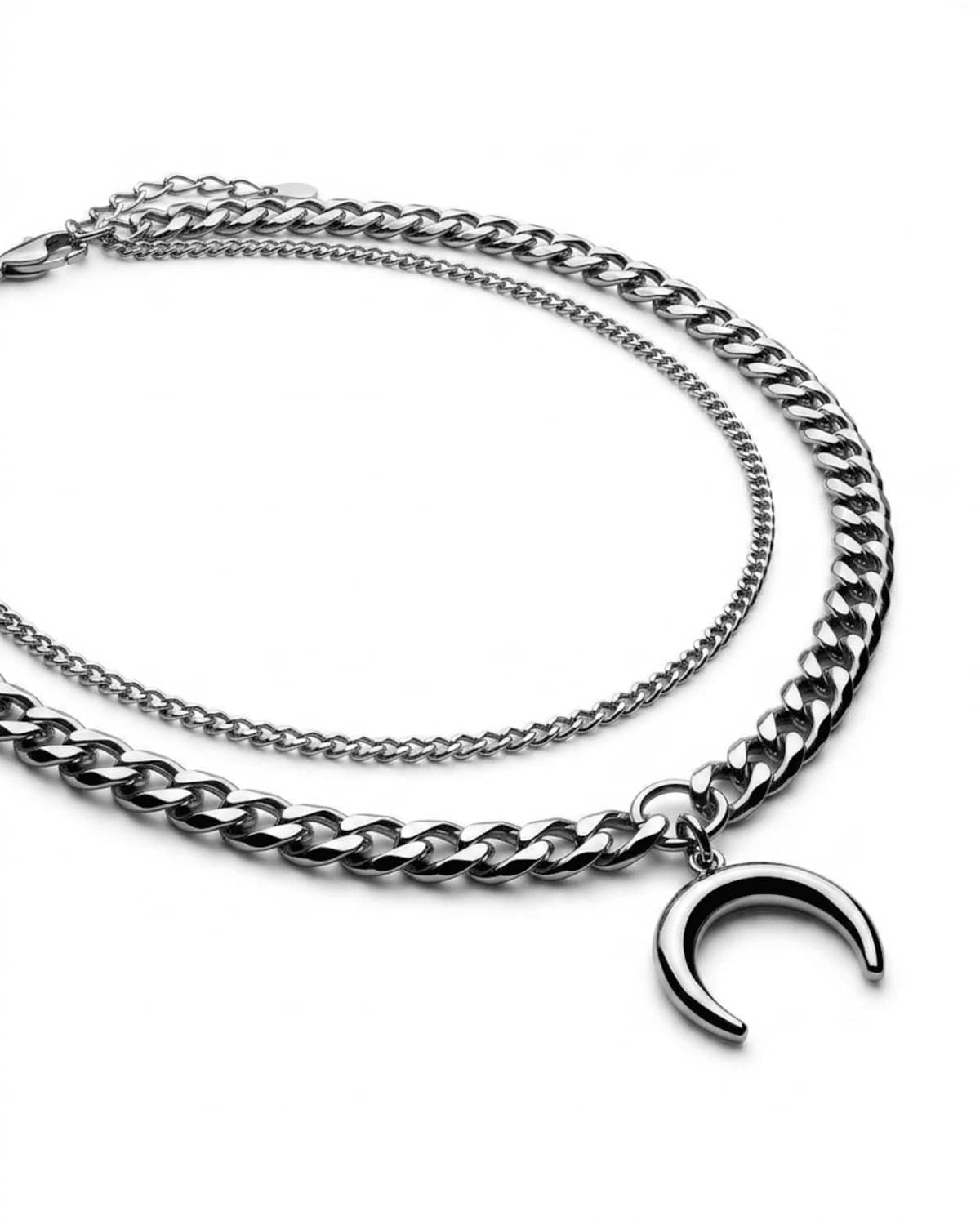 Moon DUO Necklace — 1