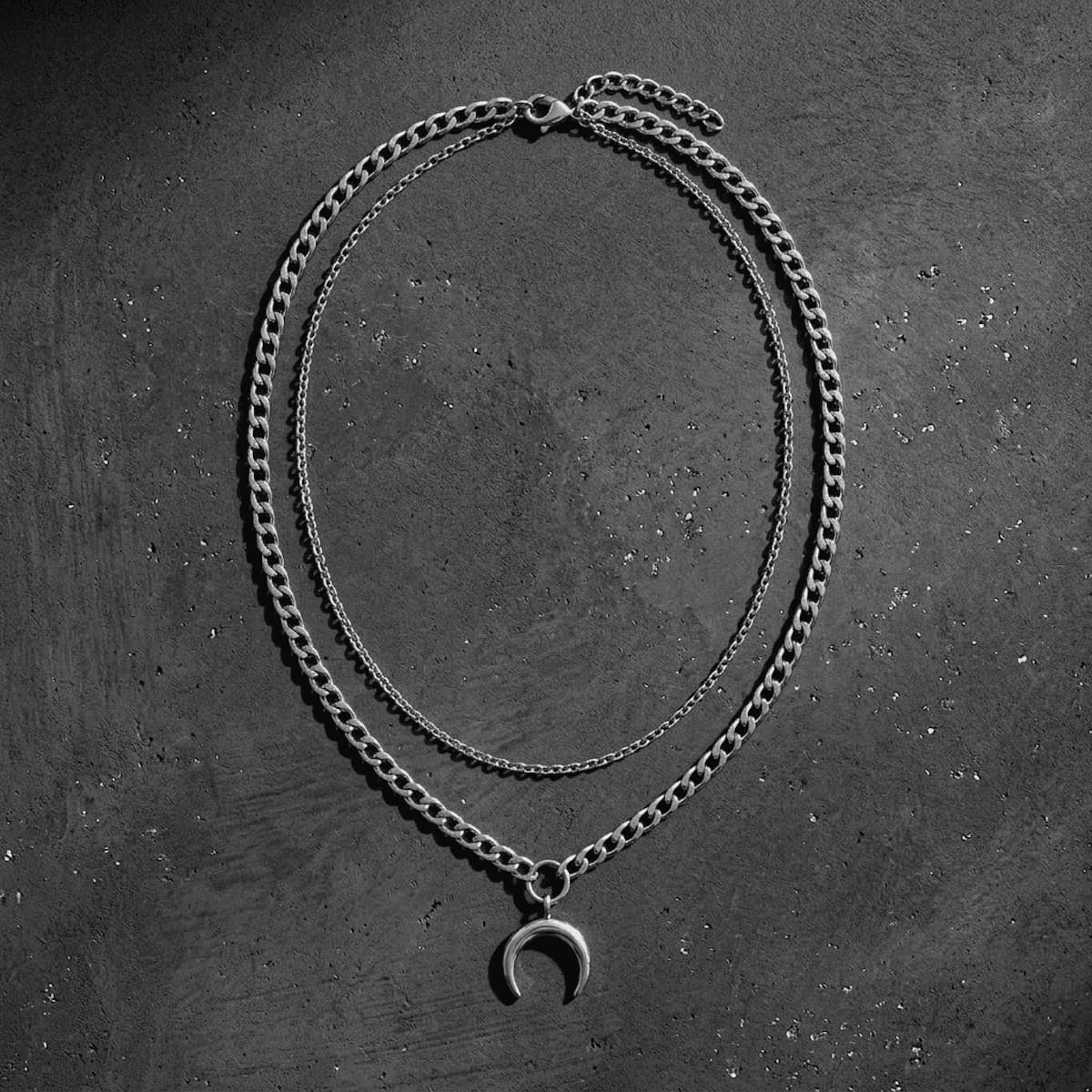 Moon DUO Necklace — 3